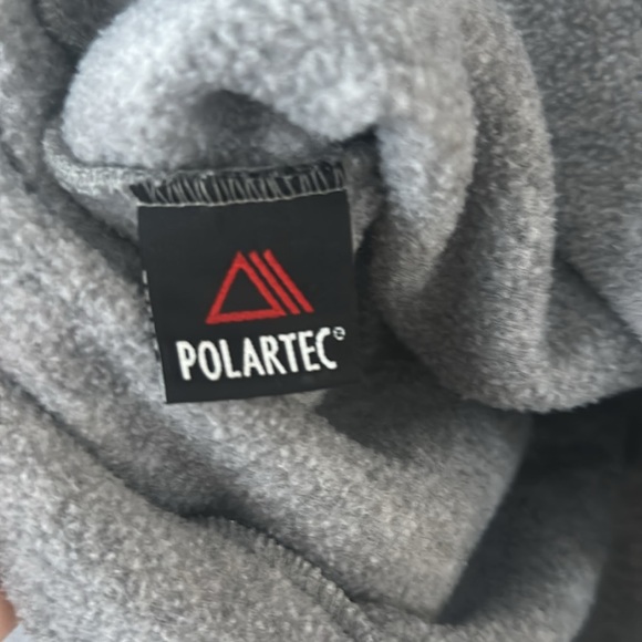 Vintage Early Winters grey fleece crewneck polartec sweatshirt (M) - Picture 5 of 6